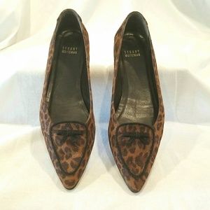 Stuart Weitzman Leapord Print Flats